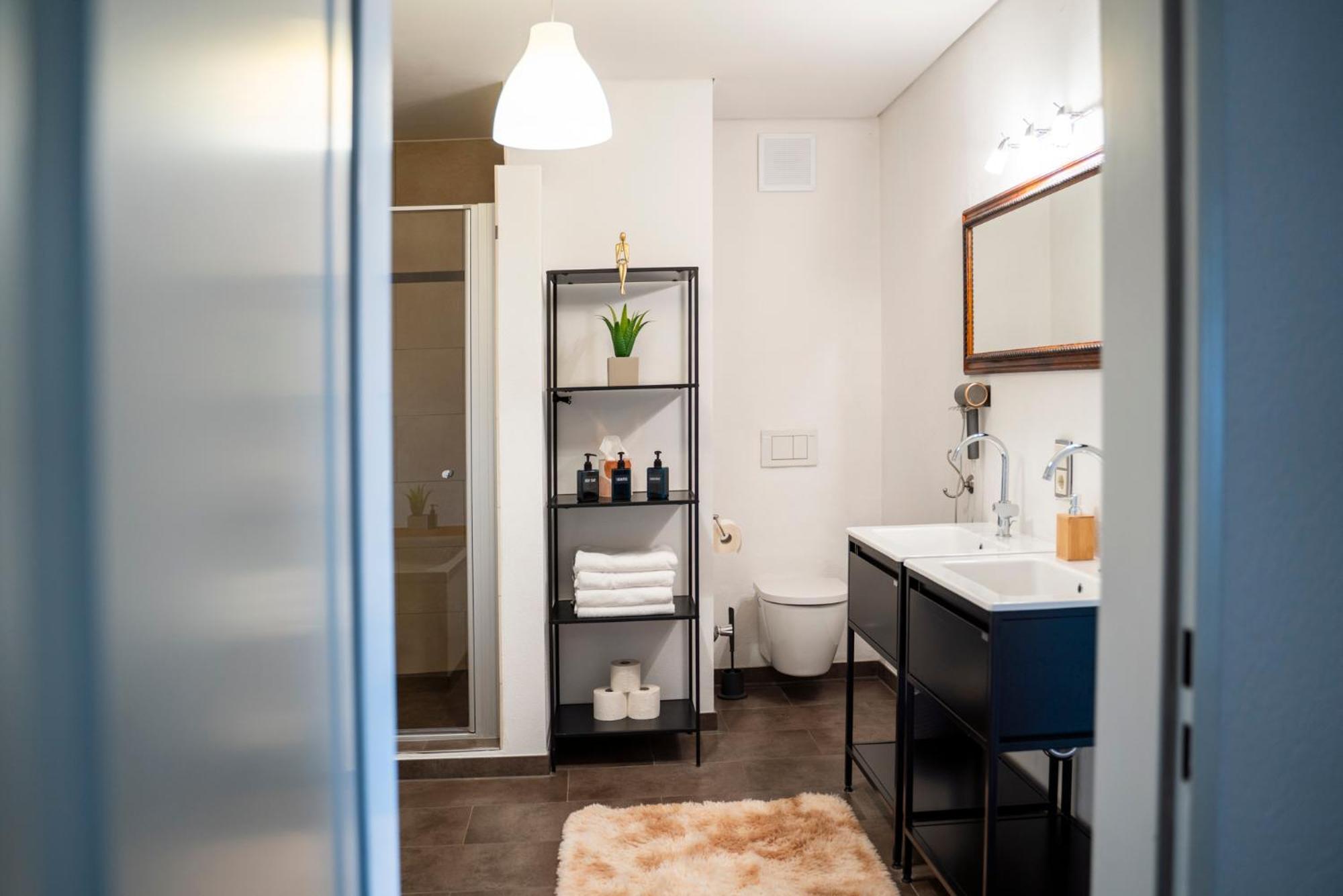 130M2 Loft - Balkon, Smart Tv, Badewanne, Kaffee Διαμέρισμα Ροζενχάιμ Εξωτερικό φωτογραφία