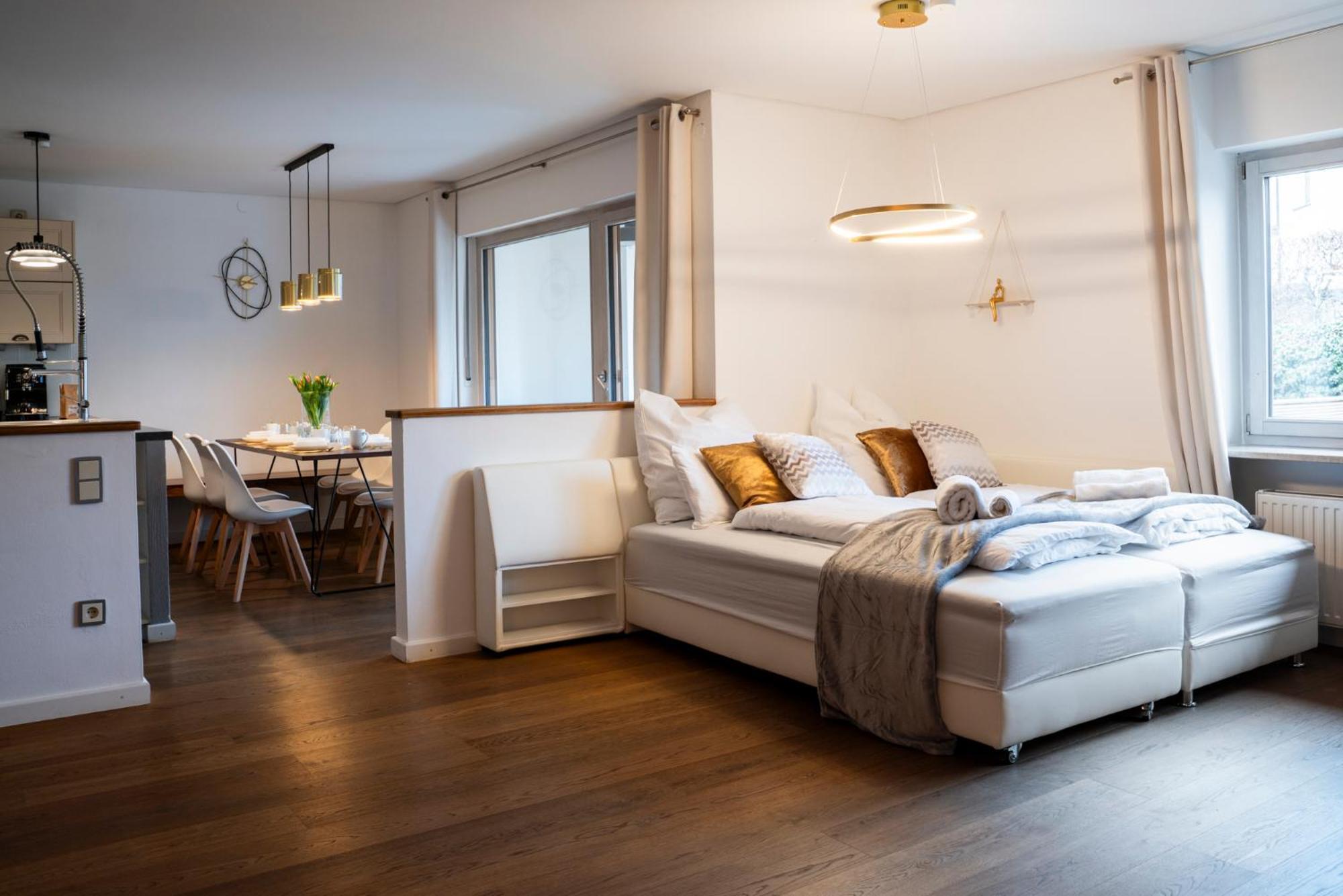 130M2 Loft - Balkon, Smart Tv, Badewanne, Kaffee Διαμέρισμα Ροζενχάιμ Εξωτερικό φωτογραφία