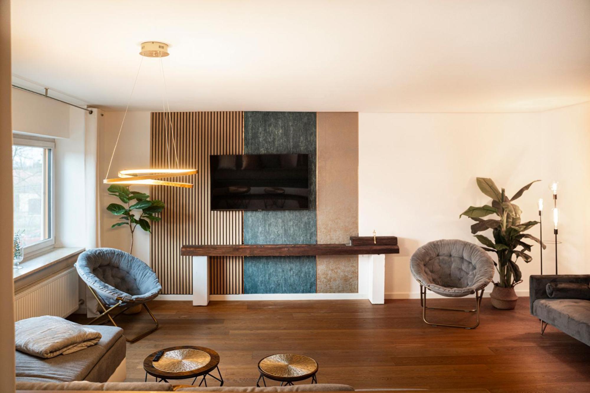 130M2 Loft - Balkon, Smart Tv, Badewanne, Kaffee Διαμέρισμα Ροζενχάιμ Εξωτερικό φωτογραφία