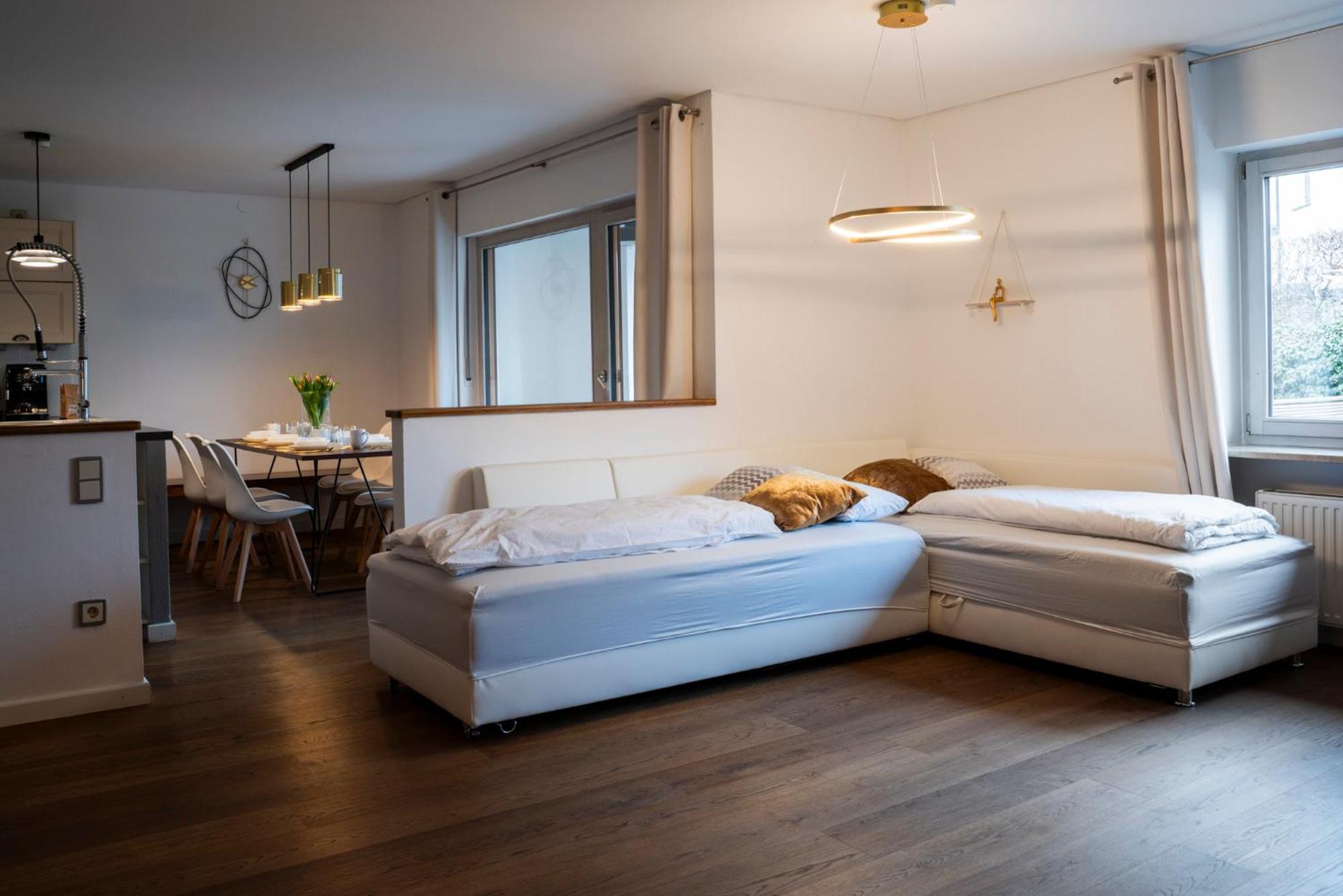 130M2 Loft - Balkon, Smart Tv, Badewanne, Kaffee Διαμέρισμα Ροζενχάιμ Εξωτερικό φωτογραφία